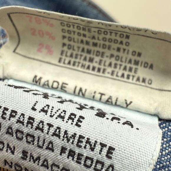 90's MISS SIXTY ITALY fitted pink wash denim jacket - Picture 14 of 16